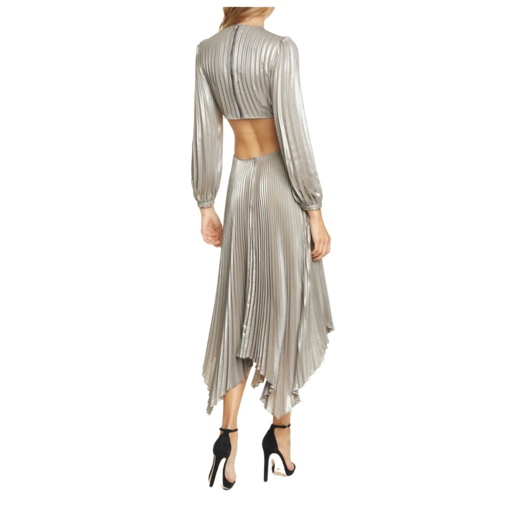 NWT A.L.C. Naples Cutout Waist Dress 12 - Picture 2 of 16